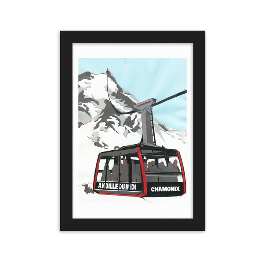 AIGUILLE DU MIDI // FRAMED PRINT