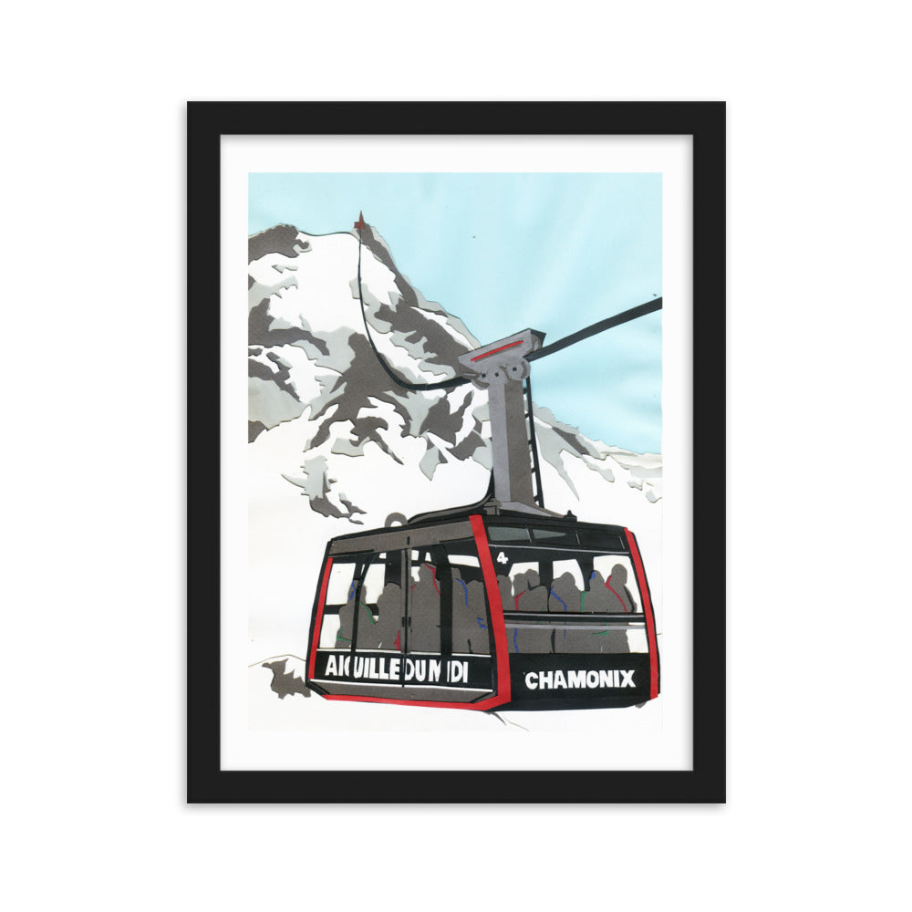 AIGUILLE DU MIDI // FRAMED PRINT