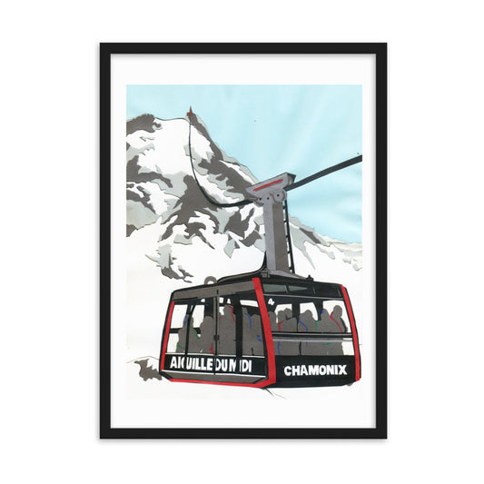 AIGUILLE DU MIDI // FRAMED PRINT